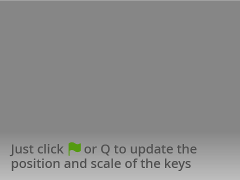 Keystrokes (One Sprite)