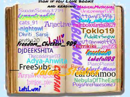 Sign if you love reading books!  remix