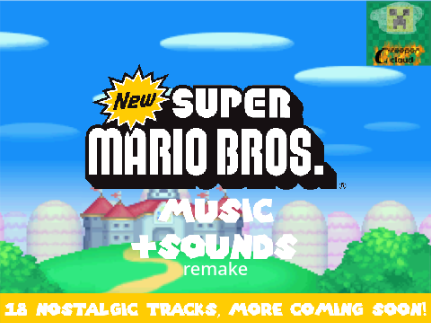 New Super Mario Bros. music + sounds (remake)