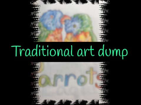 Traditional art dump