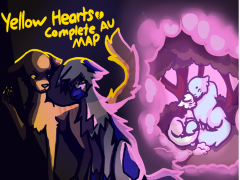 Yellow Hearts - Advanced Swiftpaw AU Map TNE