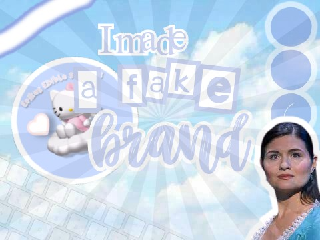 I made a fake brand!