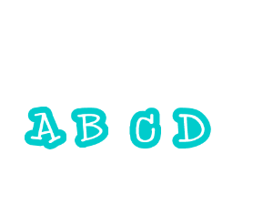 A,b,c,d