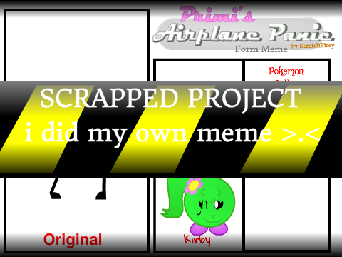 [SCRAPPED PROJECT] i did my own meme >.<