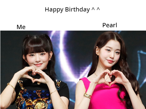 Happy Birthday Pearl!