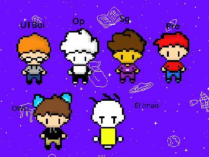 Cool People but Omori Overworld Style