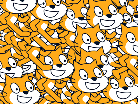 Lots of Scratch Cat