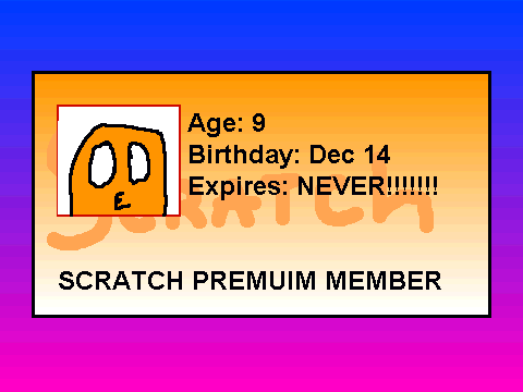 My Scratch Membership Card