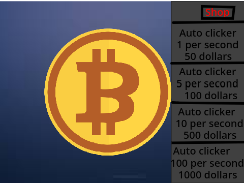 Bitcoin clicker