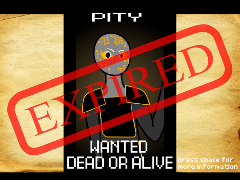 PITY - WANTED POSTER