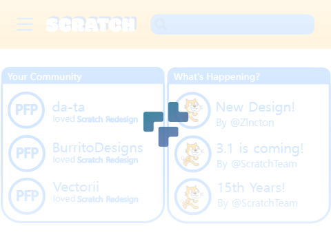 Scratch Redesign || UI Design
