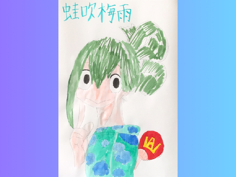 ヒロアカ　手描き