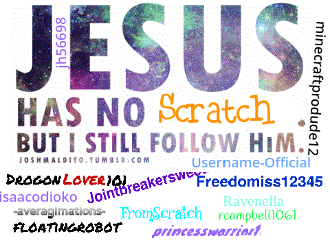 Sign your username or name if you accept Christ