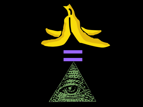 When banana is illuminati  #short