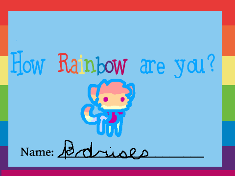 How Rainbow are you?  remix
