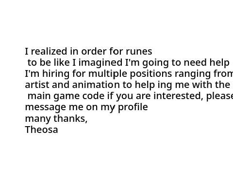 Artist+ animators needed+ other spots open