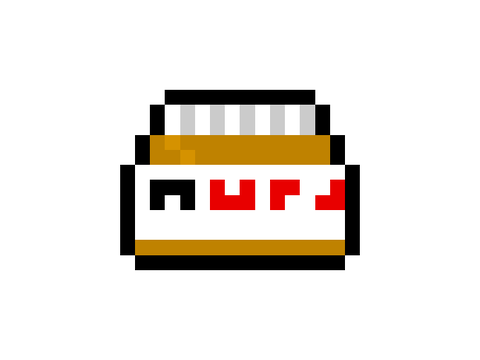 Nutella pixel art