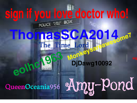 sign if you love doctor who! remix remix remix remix remix remix remix
