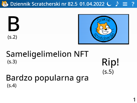 Dziennik Scratcherski nr. 82.5 01.04.2022