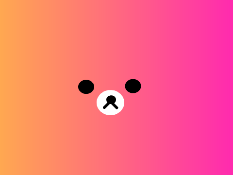 Rilakkuma Bear Face 2