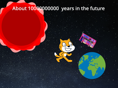 Scratch Cat Randomly Finds A Time Machine