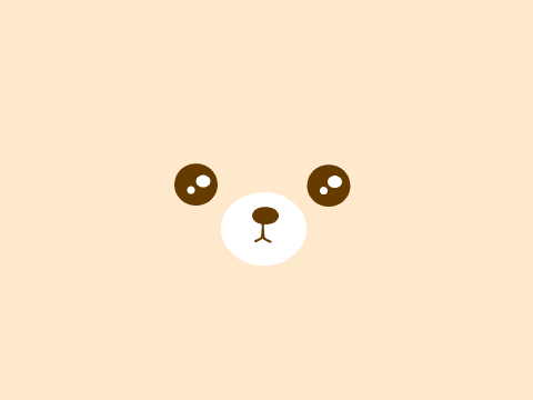 Bear Face 4 (My Favorite Bear Face)