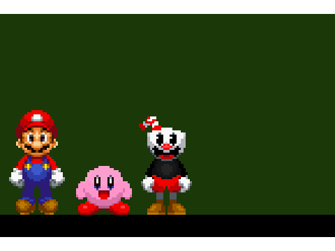mario and luigi dream team style sprites