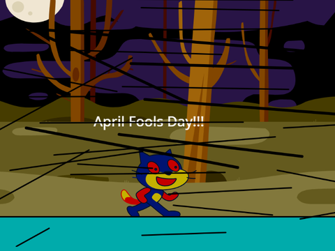 April fools cat