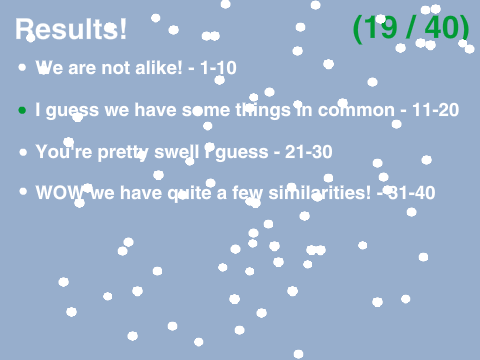 How Pickle Are You? my results :D