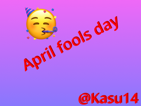 April fools day 