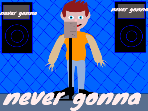 Rickroll your friends with this