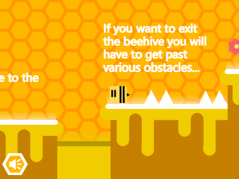 Beehive || Scrolling Platformer but you can hover