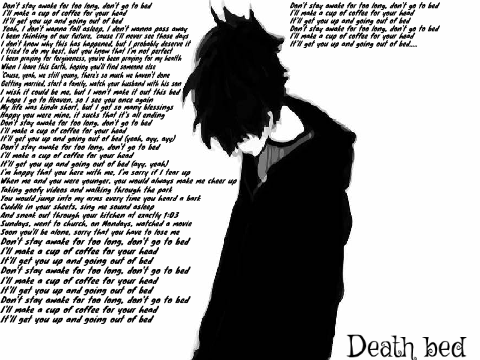 death bed song