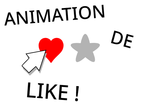 Animation de like