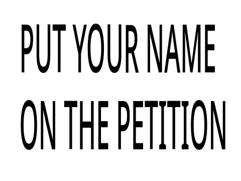 THIS IS HOW YOU SIGN THE PETITION