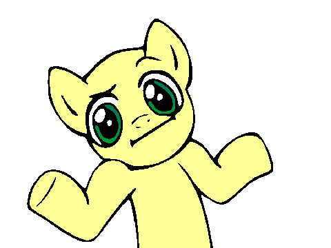 make u shrug Fluttershy