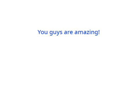 Thanks you guys <33