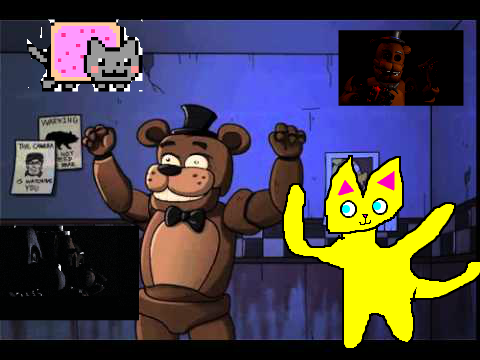 Add yourself dancing with Freddy Fazbear! :D