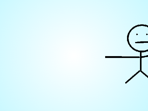 stick man is insane