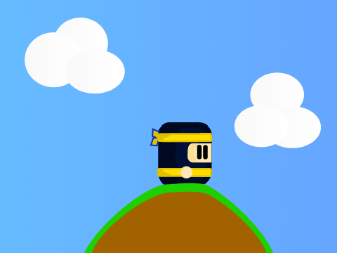 Ninja Dodge 2: New Art, New Game Play, New Skins!