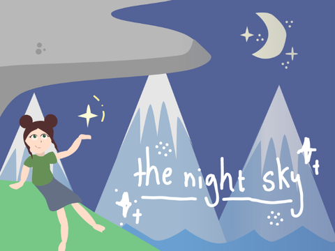 \\ the night sky \\ a parallax \\