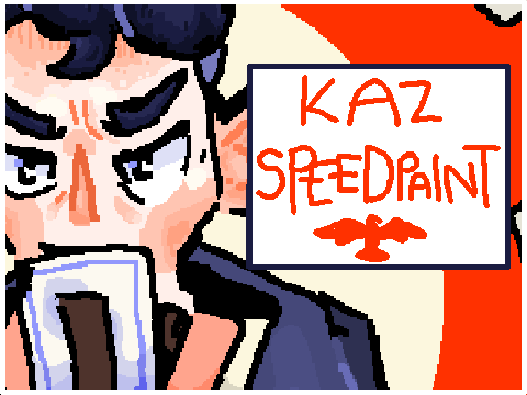 Kaz speedpaint!! (cause I'm obsessed)