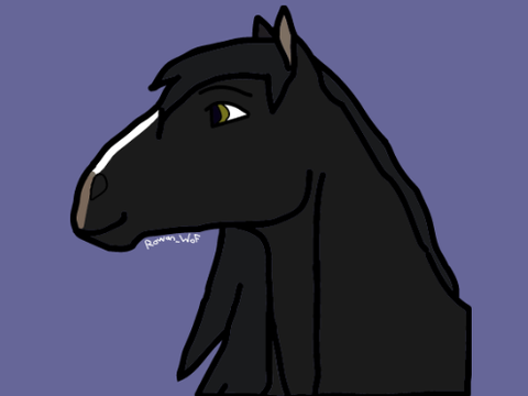 Horse icon redrawn