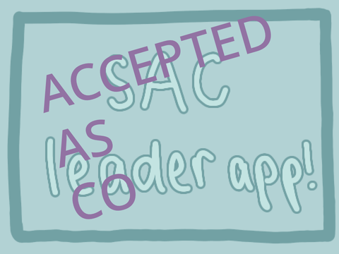 second-hand bookshop :  sac june '22 (co-) leader application