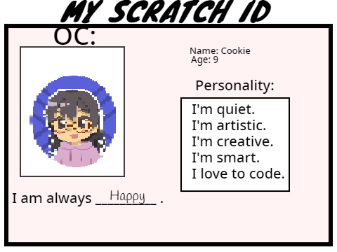 My Scratch ID