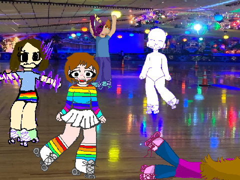 Roller-skate w/ me!!||Template||UNFINISHED