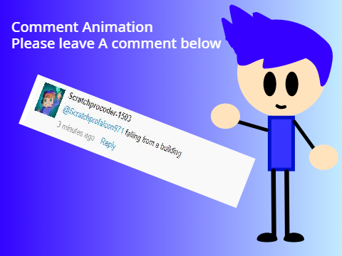 Comment Animation | Leave A Comment below