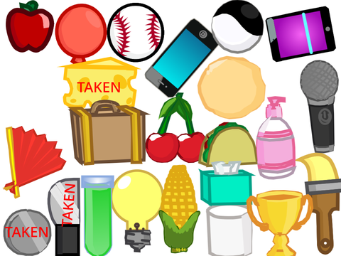 COLOR THE CONTESTANT YOU WANT TO VOICE ACT