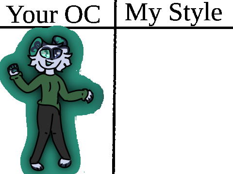 My OC in your style...
