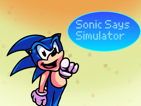Sonic Says Simulator